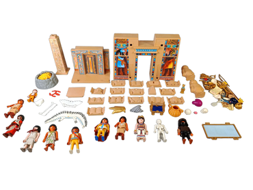 Playmobil Bundle Indianer, Ninja & Ägypten 4243 umfangreiches Figuren