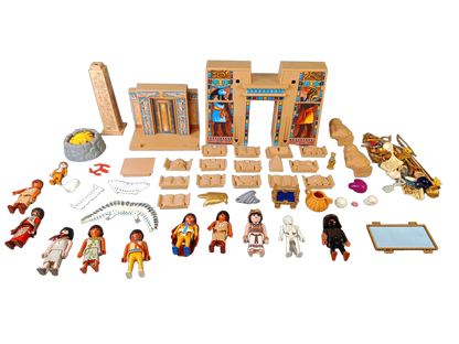Playmobil Bundle Indianer, Ninja & Ägypten 4243 umfangreiches Figuren