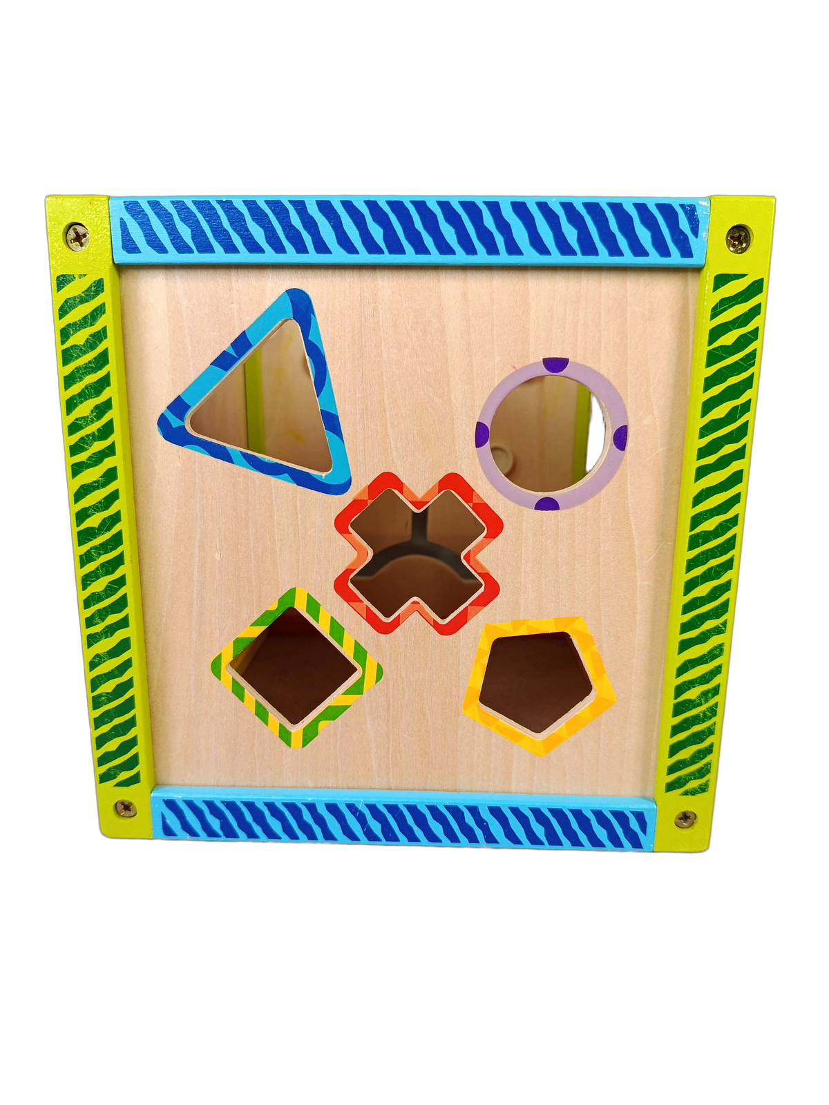 Eichhorn Activity Motorik-Würfel Lernspielzeug Holz Montessori