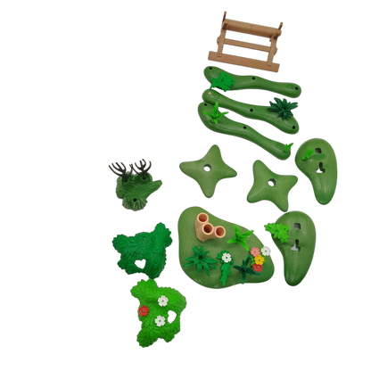 Playmobil Bundle Landschaft & Zäune großes Set Tor, Bäume & Gelände