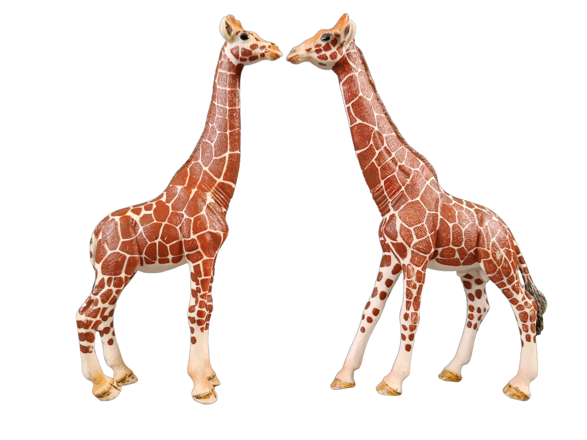 Schleich Tiere Bundle Giraffenfamilie 3 Teile Giraffen Figuren