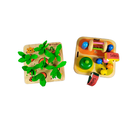 Bundle Holzspielzeug Tavolini 62014 großes Set Holzpuzzle & Motorik