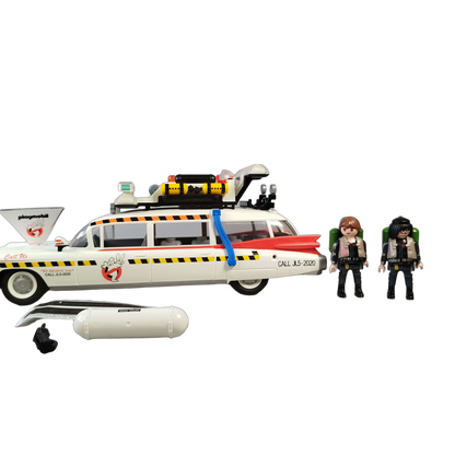 Playmobil Ghostbusters Ecto-1A 70170 Auto mit Licht & Sound, Figuren