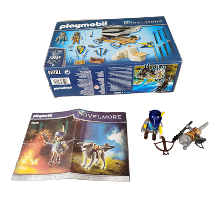 Playmobil Bundle Novelmore 70224 70229 Set von 2 Figuren & Playset
