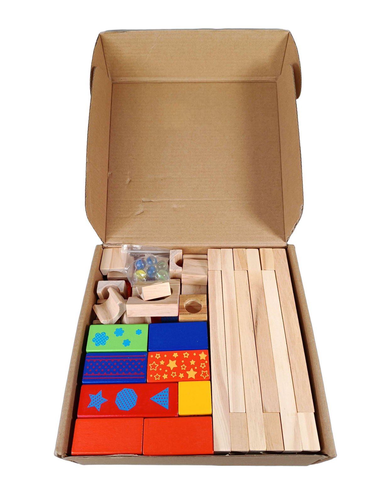 Montessori Lernwelten MS-461 Kugelbahn zum Selberbauen, Neuwertig