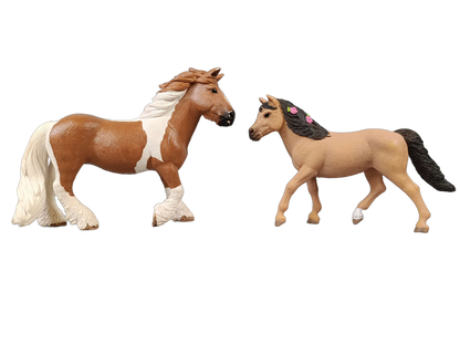 Schleich Tiere Bundle Pferde 16 Teile Figuren & Zubehör