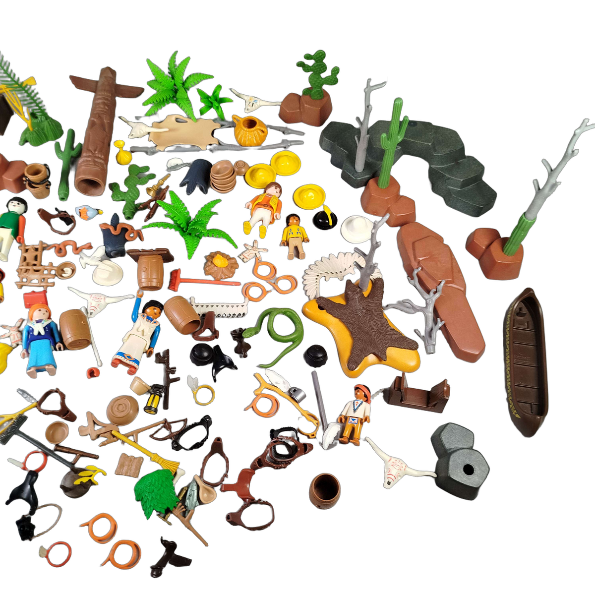 Playmobil Bundle Western & Safari Set Figuren, Tiere & Zubehör