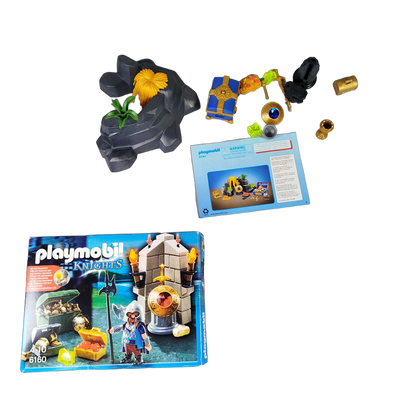 Playmobil Bundle Ritter Schatzversteck 6160 6594 Set von 2 Figuren