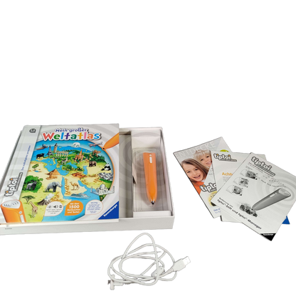 Ravensburger tiptoi Weltatlas 00524 Starter-Set mit Zubehör