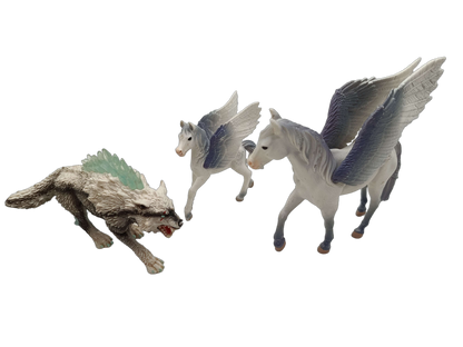 Schleich Tiere Bundle Bayala 70522 70543 42452 3 Teile Figuren