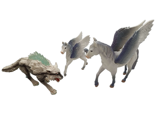 Schleich Tiere Bundle Bayala 70522 70543 42452 3 Teile Figuren