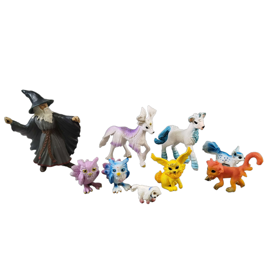 Schleich Bundle Zauberer & Fantasietiere Figuren