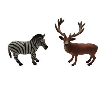 Schleich Tiere Bundle Wildtiere 9 Teile Tierfiguren Zebra & Giraffe