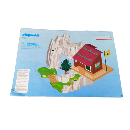 Playmobil Berghütte mit Kletterfelsen 9126 Spielset