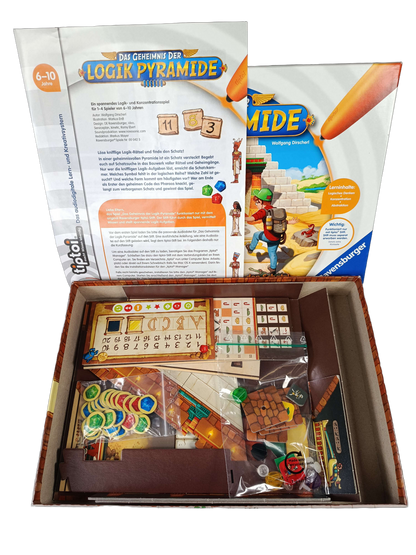Ravensburger tiptoi Geheimnis der Logik-Pyramide Lernspiel