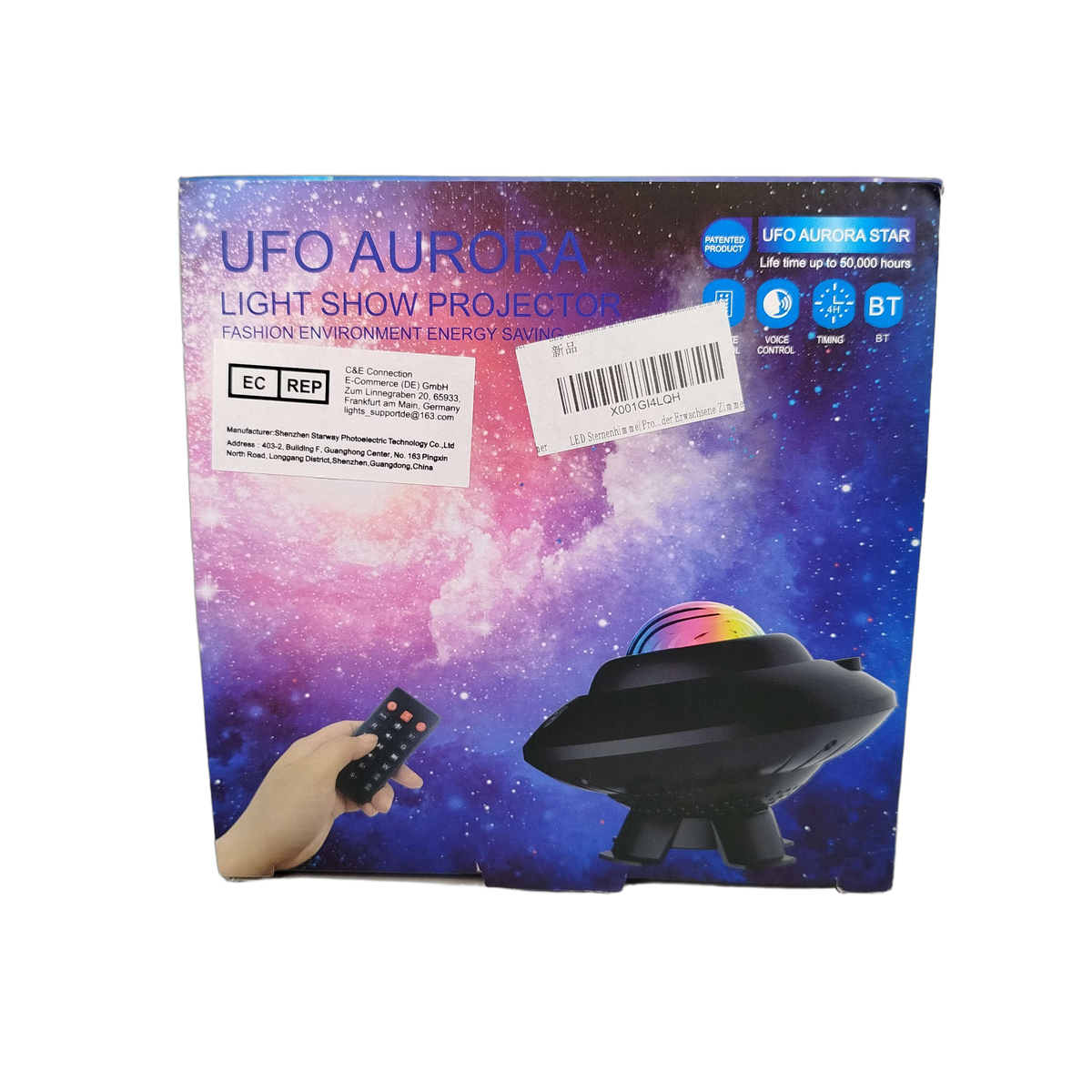 Shenzhen Starway Photoelectric Technology UFO Aurora Lichtprojektor