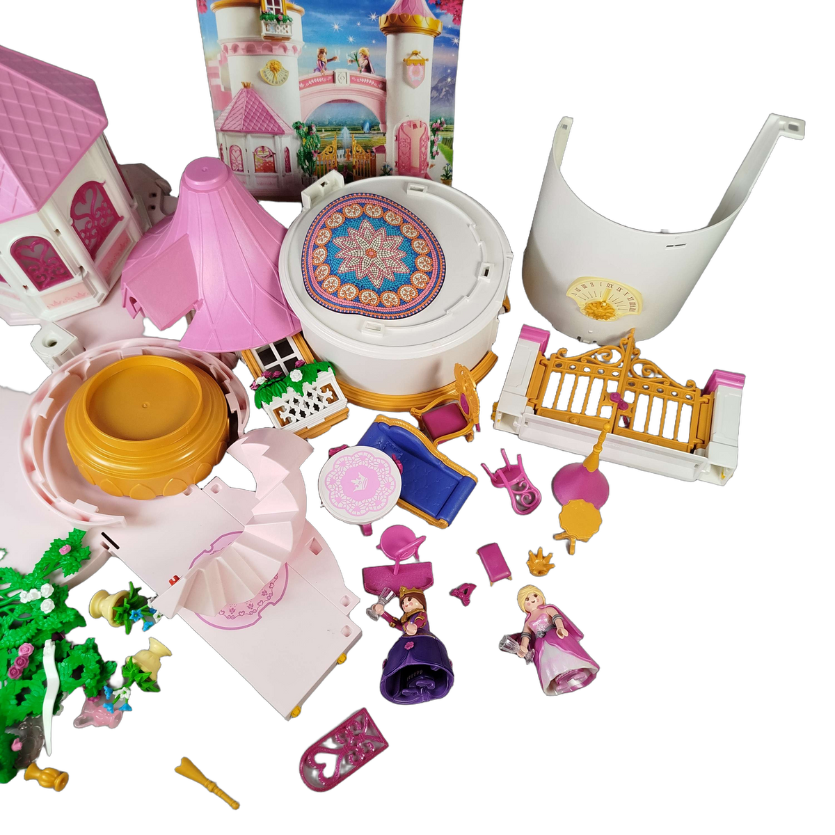 Playmobil Bundle Princess & Spirit 70448 70398 Set von 2 Schloss