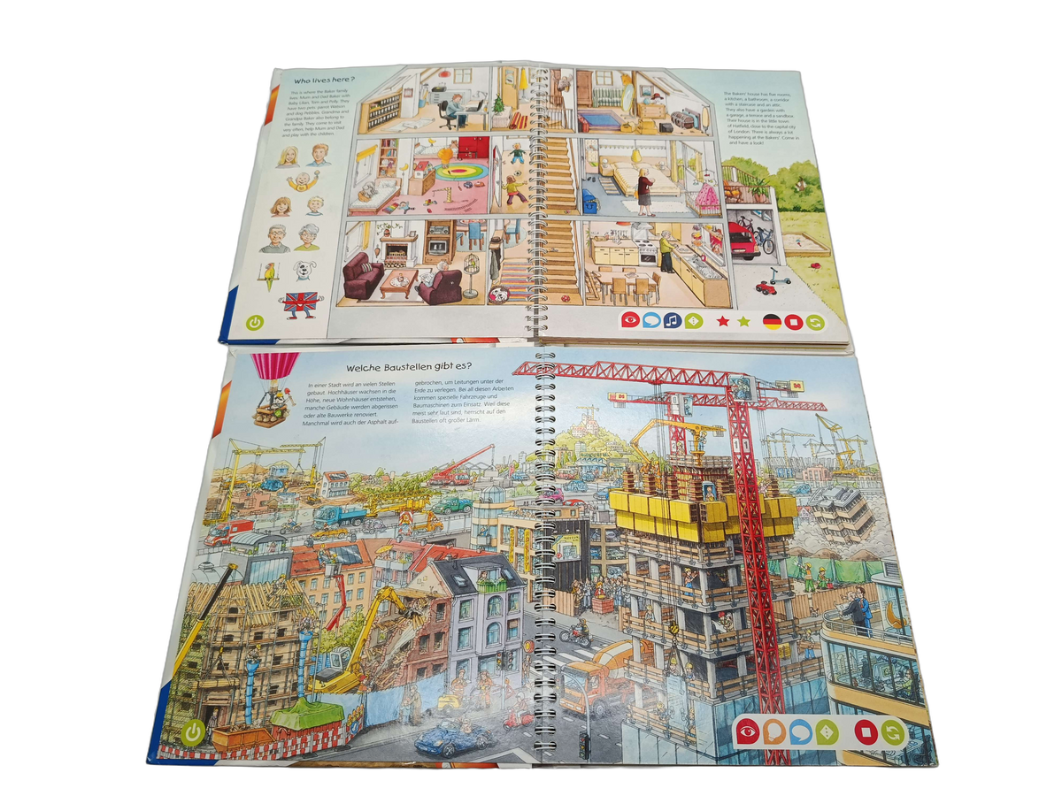 Ravensburger Bundle tiptoi Wieso? Weshalb? Warum? Set von 2 Lernbücher