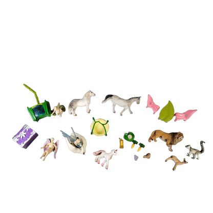 Schleich Tiere Bundle Bayala viele Teile Elfen, Pferde & Wildtiere
