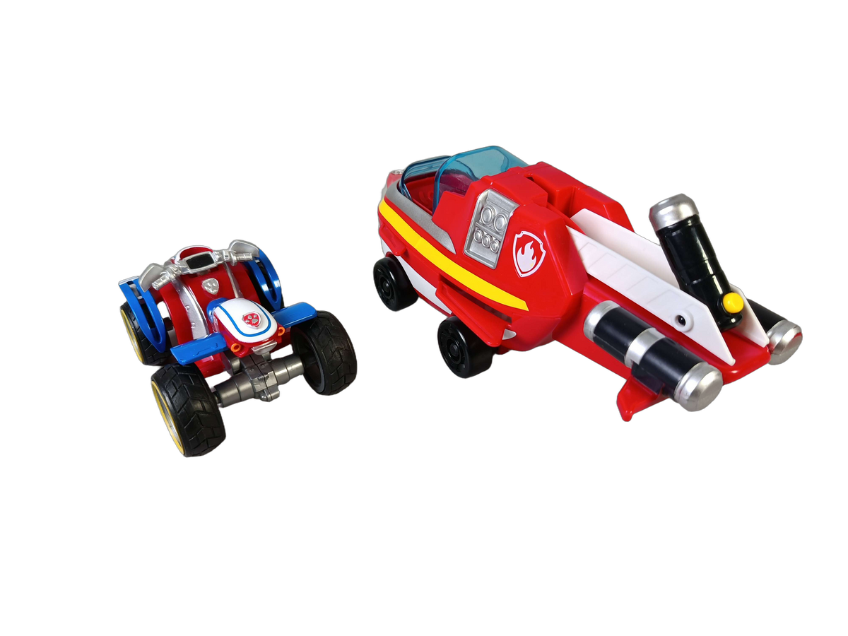 Spin Master Bundle Paw Patrol Aqua Pups Set von 2 Fahrzeuge & Figuren