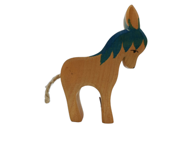 Ostheimer Esel stehend 11201 Holzfigur