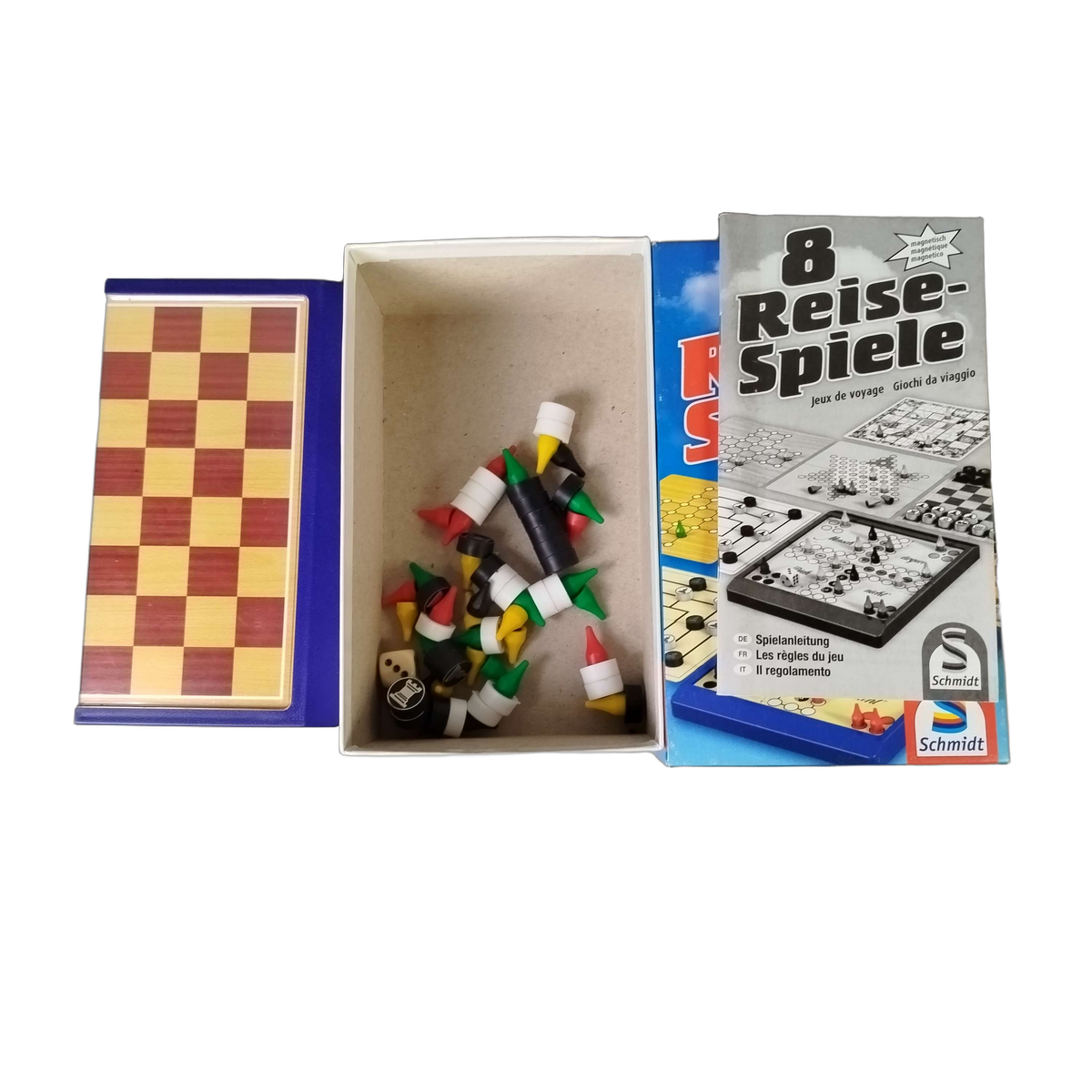 Schmidt Spiele 8 Reisespiele magnetisch Spielesammlung