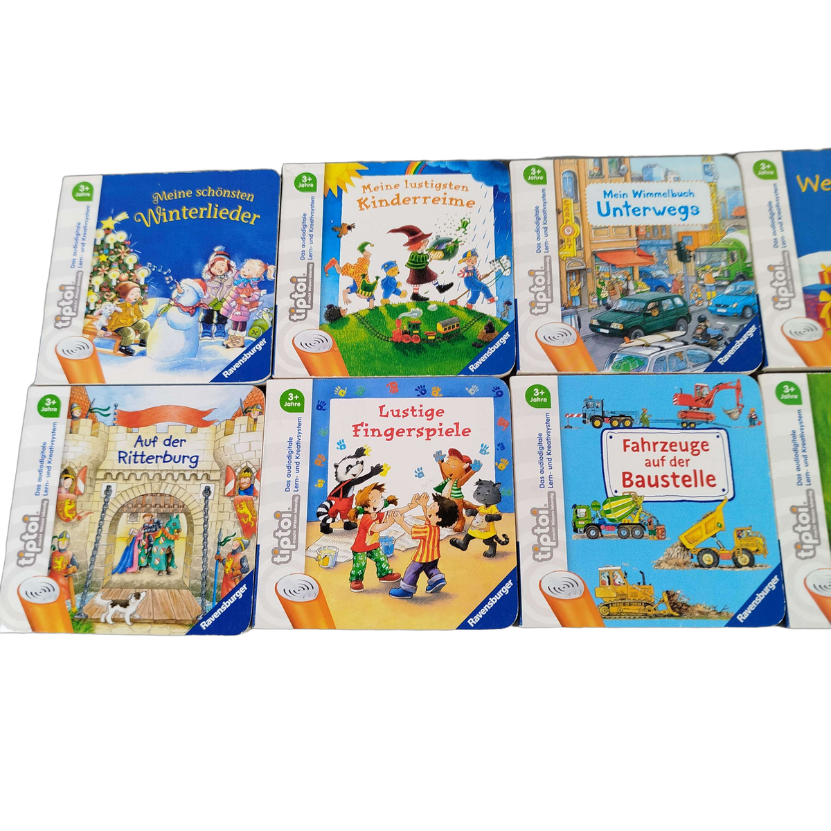 Ravensburger Bundle tiptoi Set von 10 Kinderbücher Lieder & Reime