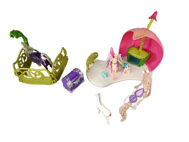 Schleich Glitzerndes Blütenhaus mit Einhörnern 42445 Spielset