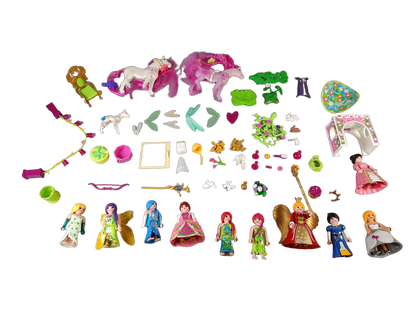 Playmobil Bundle Prinzessin & Fee Figuren, Pferd & Zubehör