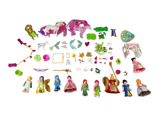 Playmobil Bundle Prinzessin & Fee Figuren, Pferd & Zubehör