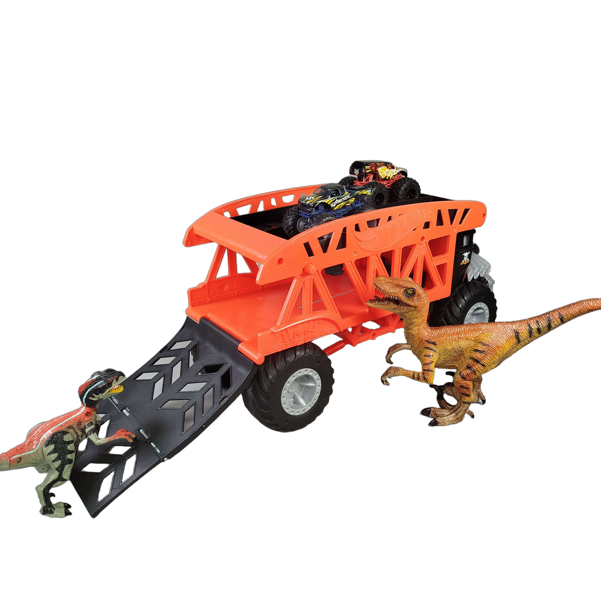 Mattel Bundle Monster Trucks Set Monster Mover GKD37 Transporter