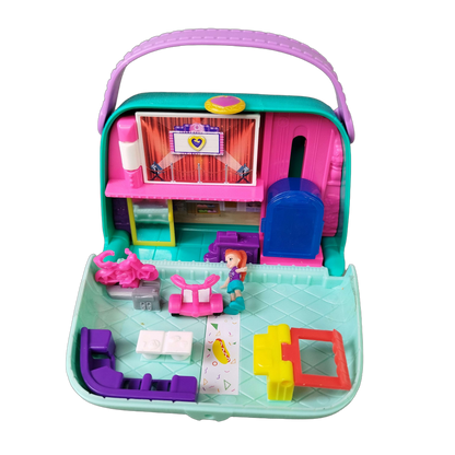 Mattel Bundle Polly Pocket Donut & Mini Mall Set von 2 Spielsets