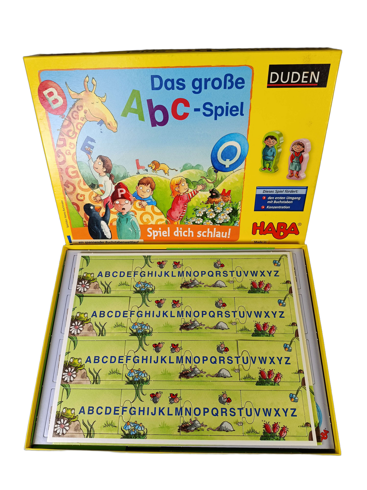 HABA Das große ABC-Spiel 3866 Lernspiel