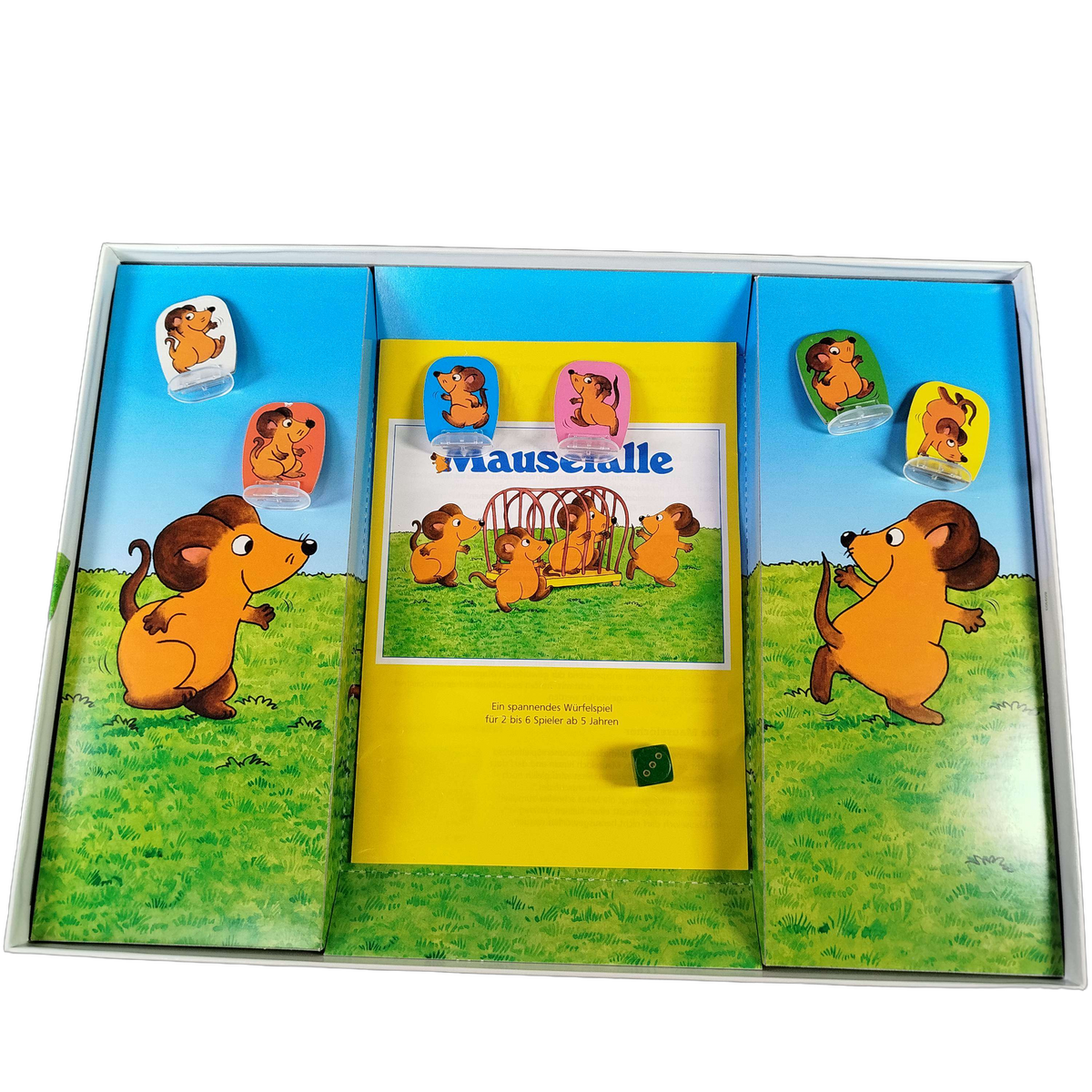 Bookmark Verlag Mausefalle Brettspiel für Kinder