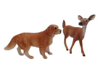 Schleich Tiere Bundle Bauernhof & Wildtiere 6 Teile Tierfiguren