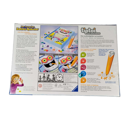 Ravensburger tiptoi Der hungrige Zahlen-Roboter Lernspiel