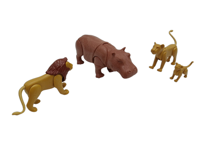 Playmobil Bundle Wildtiere großes Set Tierfiguren Elefant & Flusspferd