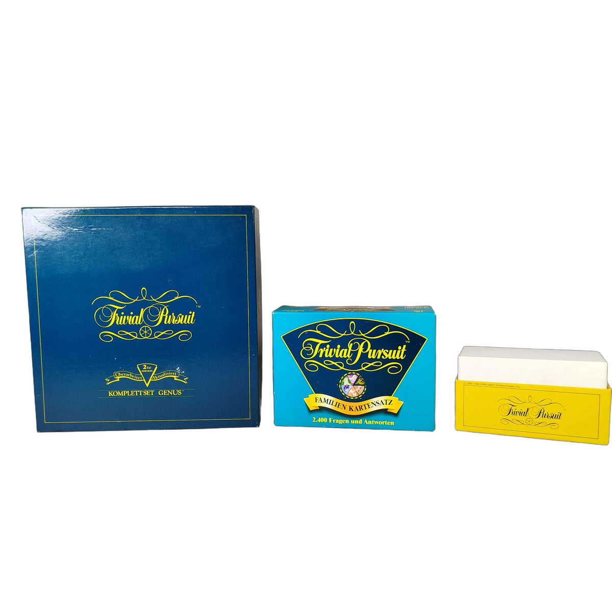 Hasbro Bundle Trivial Pursuit 730003 Set von 3 Quizspiel