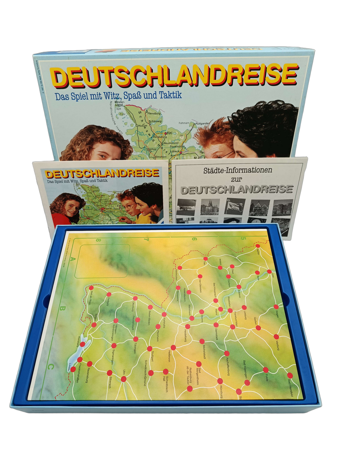 Ravensburger Deutschlandreise 010219 Brettspiel & Lernspiel