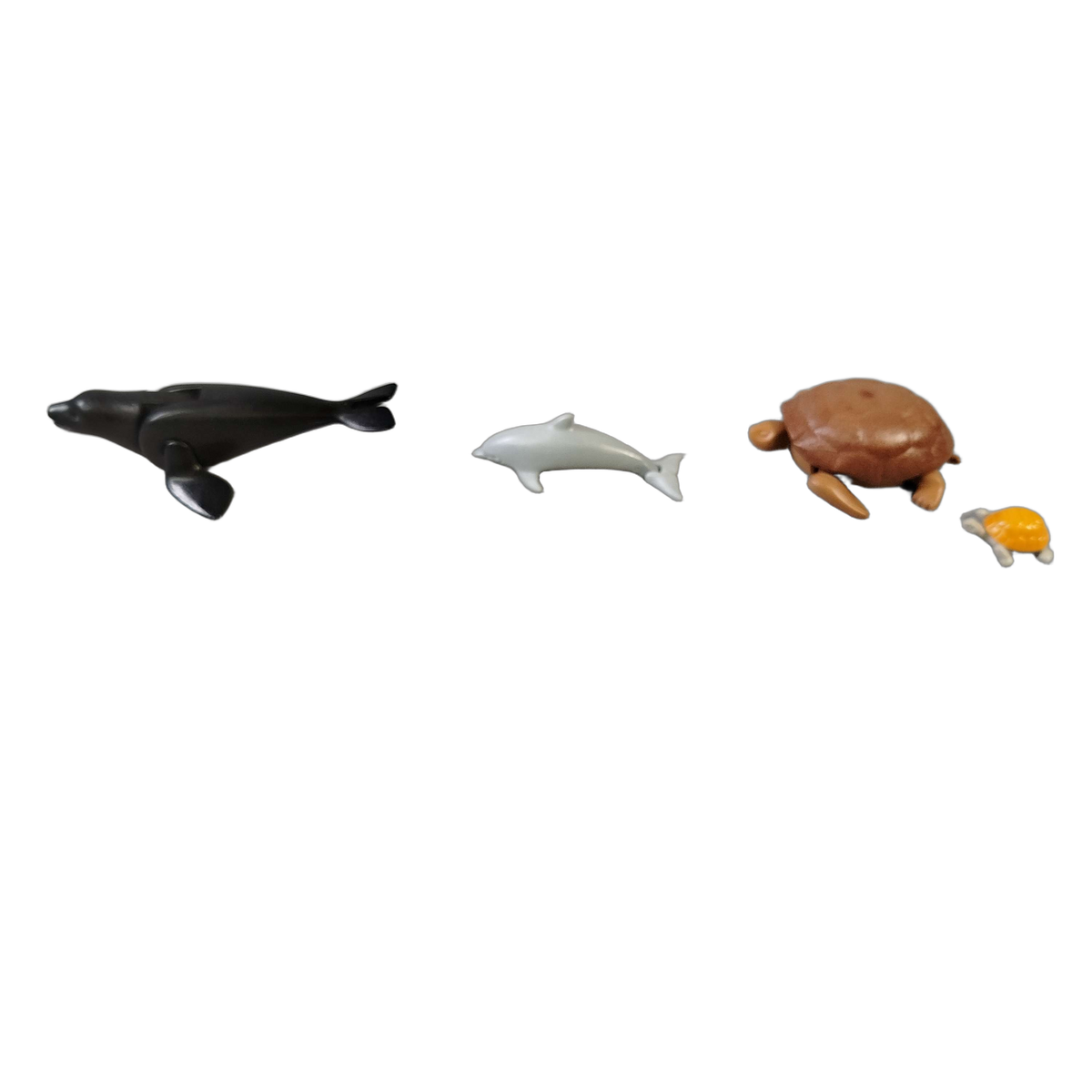 Playmobil Bundle Meerestiere Set von 6 Figuren Orca Hai Delfin Robbe