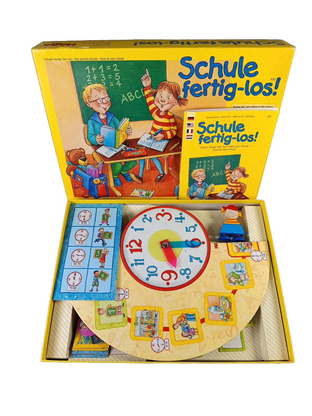 HABA Schule – fertig – los! 4587 Lernspiel & Kinderspiel