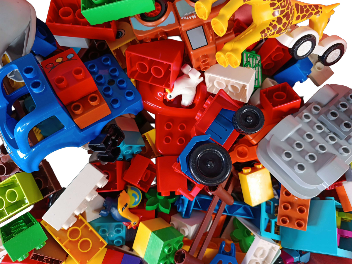 Konvolut LEGO DUPLO Cars Bausteine & Figuren ca. 4,1 kg, ab 3 Jahre