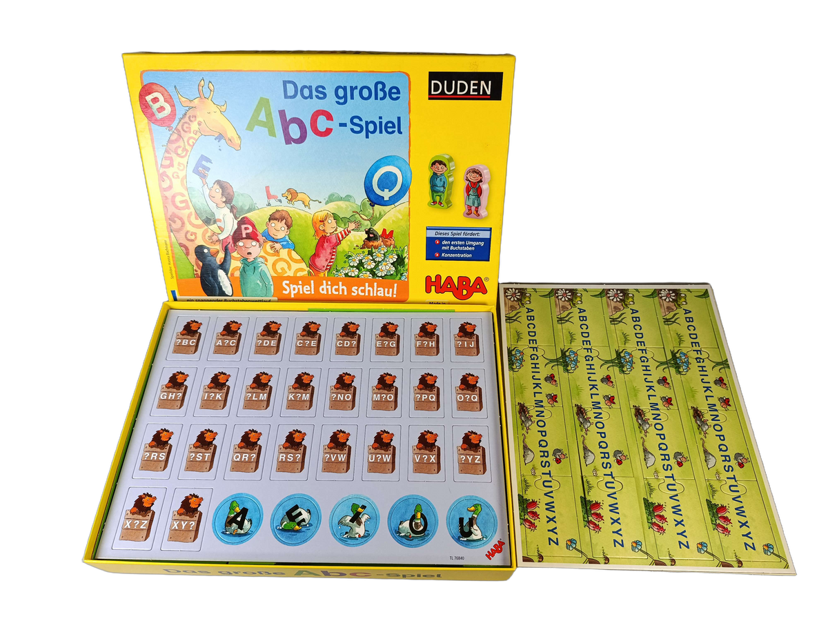 HABA Das große ABC-Spiel 3866 Lernspiel