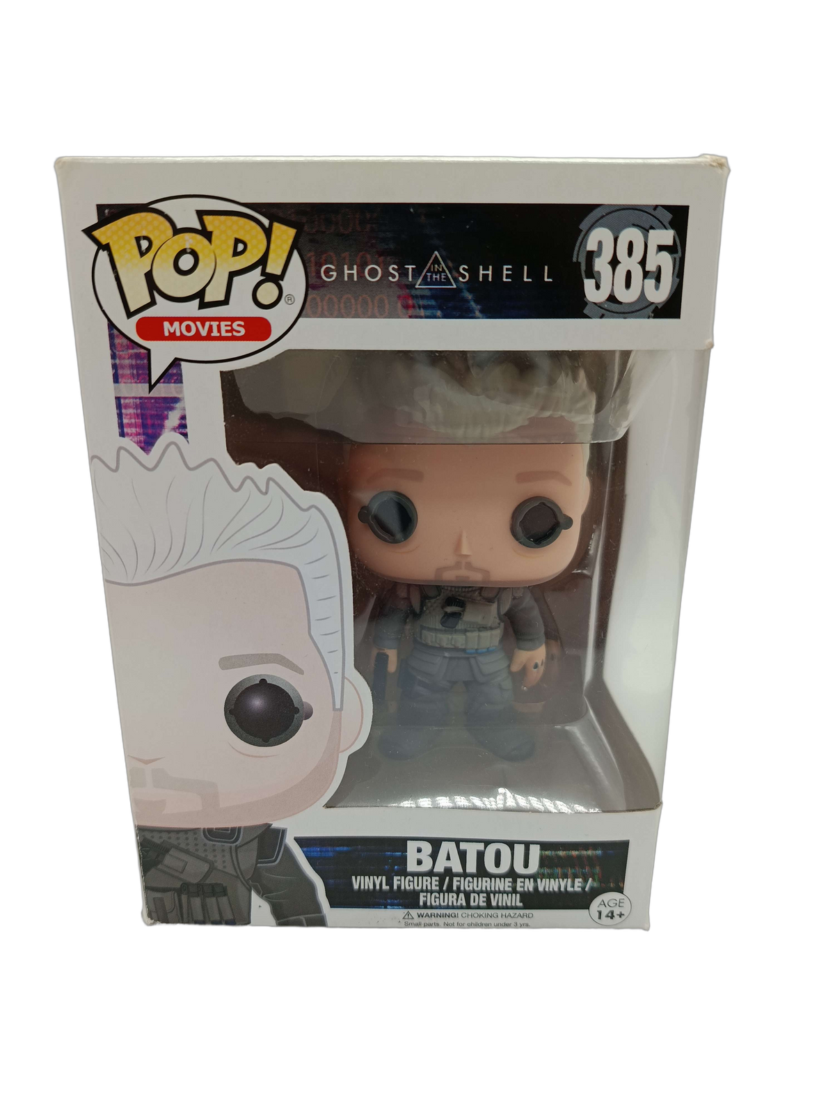 Funko Pop! Ghost in the Shell Batou 385 Vinylfigur, neuwertig