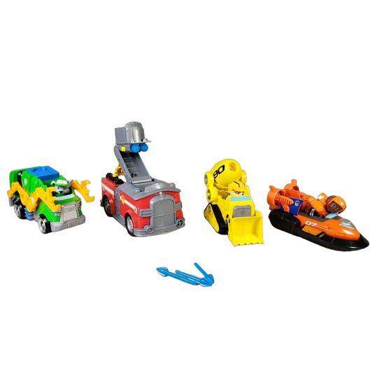 Spin Master Bundle PAW Patrol Set von 4 Monstertruck & Speedboot