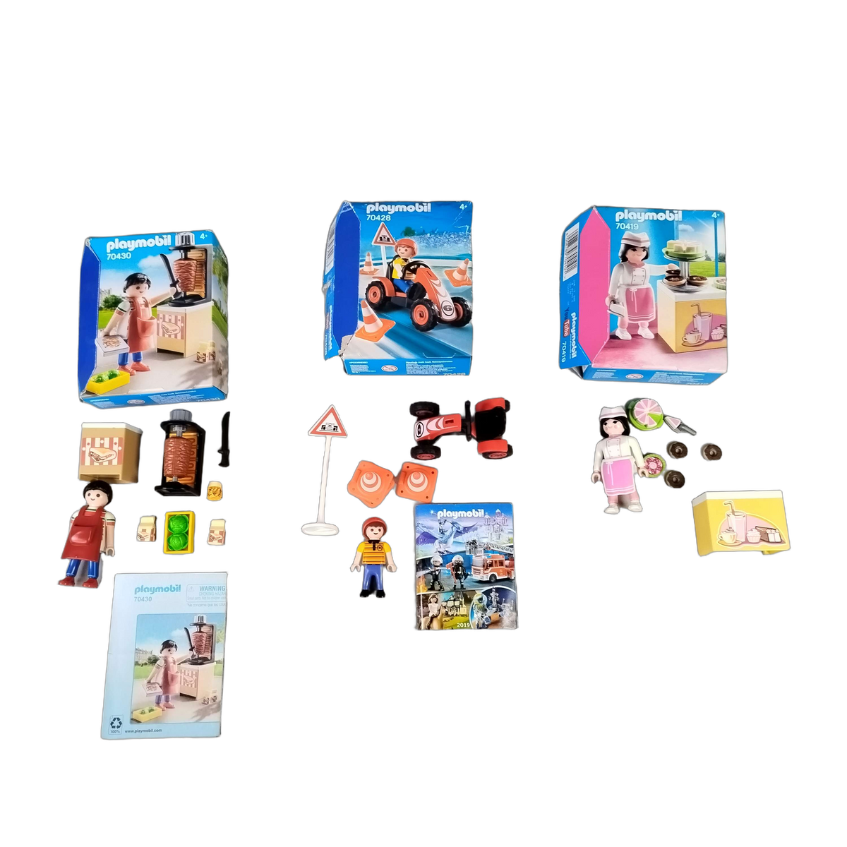 Playmobil Bundle 70423 70432 70430 70428 70419 Set von 5 Figuren