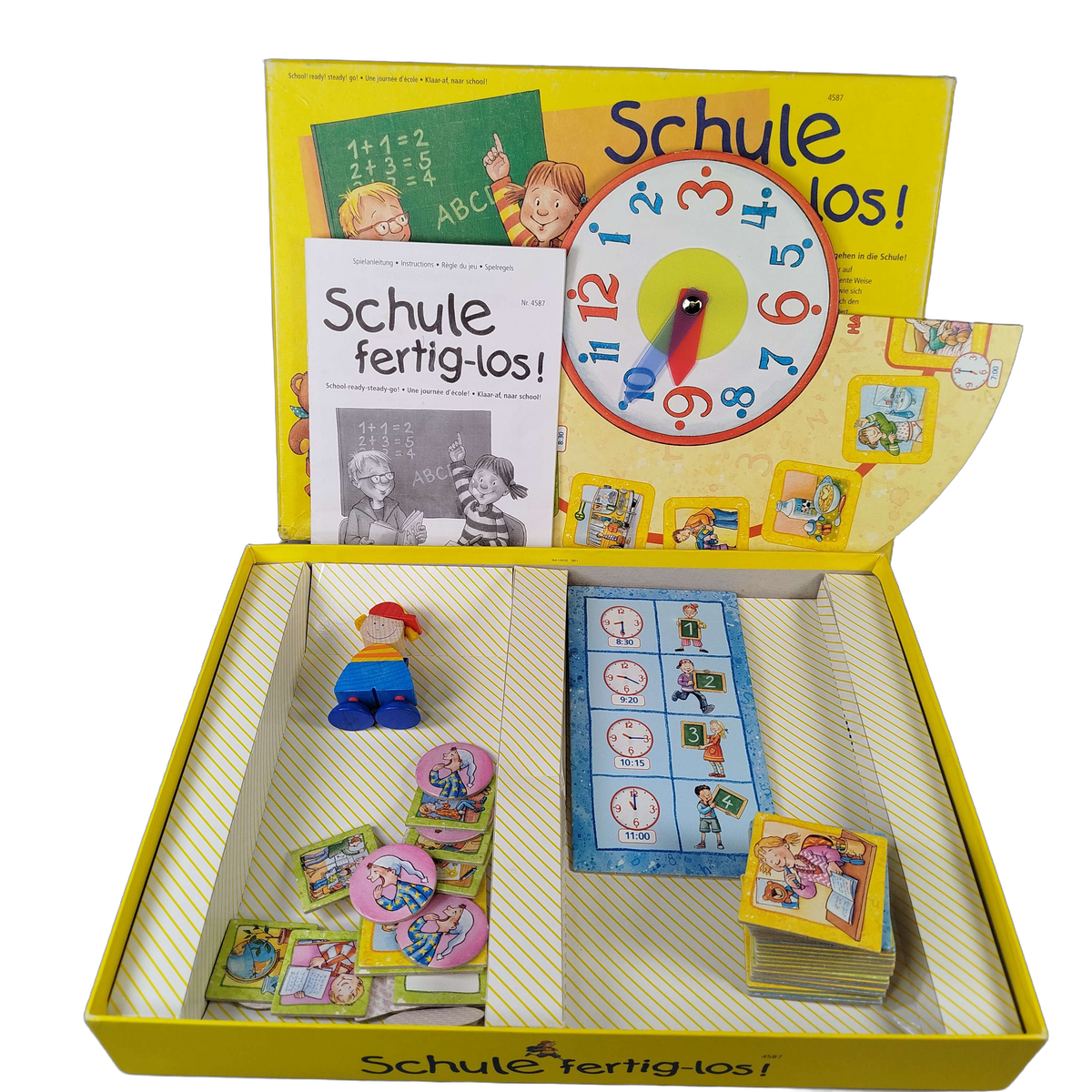 HABA Schule - fertig - los 4587 Lernspiel & Kinderspiel