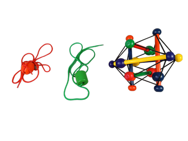 Bundle Holzspielzeug Skwish großes Set Fädelperlen & Motorikspielzeug