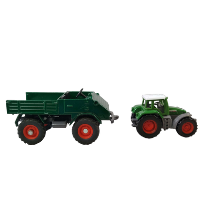 Siku Bundle John Deere Gator Set von 4 Traktoren & Anhänger