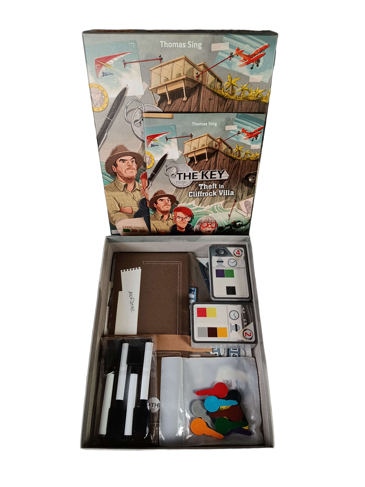 HABA The Key Raub in der Cliffrock-Villa 305561 Logikspiel, neuwertig